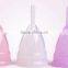 2016 FDA CE 100% Medical Silicone Lady Menstrual Cups