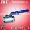 Fastest delivery ansi800lb manual lever best price ball valve for mineral industry