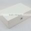 Custom High gloss piano lacquer white jewelry Wooden Box