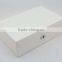 Custom High gloss piano lacquer white jewelry Wooden Box