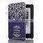 Leather flip leather case for Amazon Kindle Voyage,Magnet wake up case for amazon tablet