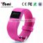 Sports wristband with Acceleration sensor heart rate+sleep monitoring bluetooth 4.0 watch