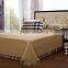 Hot sale cotton yarn dyed checked bed sheet , quilt , bedding sets