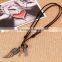 Hot sale Vintage leather strap necklace for men