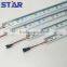 LED Bar 5730 300mm 12V Hard Rigid Strip LED Light 72/90 leds/m, Aluminium V-Shape Non-Waterproof Jewelry Counter LED Lamps