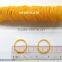 25mm High Quality Natural Rubber Band - Yellow clear color elastic high temperature rubber band