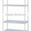4 level Chrome Mesh Shelf Unit Metal storage shelving