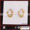2014 New Arrive Gold Earring Made of Titanium