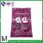 China  express heat seal plastic packaging bag/three sides sealing bag