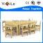 Wholesale eco-friendly pine material children wooden chair for sale