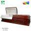 American style perfect wood carving homemade ash casket