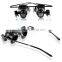 20x Glass Magnifier with light for for reading, drawing and repairing