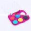 High quality 6 colors dry student watercolor cakes,solid pigment for kids watercolor painting