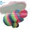 hot selling 2015 cheap rubber puffy slippers