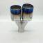 Stainless Steel double outlet Y shape blue Universal tip