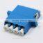SM LC Quad fiber optic adapter
