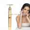 Beauty Bar 24K Golden Skin Care eye Anti-Aging face Facial Massage therapy Pulse Roller Massager