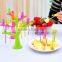 Kawachi Trees Bird Fruit Fork Tableware Dinnerware Sets Birdie Green Fruit Fork Set