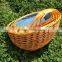 Nice Look Wicker Dog Bed And Canopy