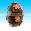 Easter CHOCOLATE EGG ORNAMENT Polyresin Flowers Bunny Spring