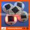 2*3 LED Solar Powered Plastic Road Studs 123mm dia. 25mm high
