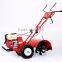 double handle mini power tiller agriculture machinery with 12V light