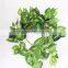 vertical garden wall hanging 240cm Long cheap make fake recycling plastic PE pig heart vine artificial plant EMX10 3021