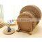Round Stain Resistant Home Table Cork Place Mat
