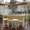 Rattam Patio Bar furniture With Canopy For Sale