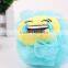 novelty cartoon expression baby bath sponge shower ball wholesale bath sponge shower puff