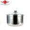 2016 5PCS Stainless Steel Casserole set Cooking Pot with glass lid Cookware Set