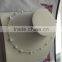 latest 19" 10-11mm white freshwater pearl necklace designs