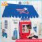 wholesale indoor or outdoor playhouse cottage kids tent house funny play Indian kids tent house W08L008