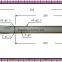 Stove gas pipe burner