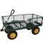 Garden hand tools four wheels heavy mesh tool cart TC1840