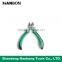 Professional mini cutting nippers/ diagonal cutting pliers with rubber handle