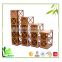 Good Quality natural bamboo tall book shelves