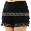 plain boxer shorts Women's Stretch Waist Sexy Tiered Crochet Lace Boxer Shorts