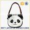 Wholesale cheap cuddly stuffed animal panda handbag kids plush bags