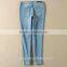 GZY 98%cotton+2%spandex factory in guangzhou fashion ladies jeans top design