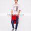 Customization Vivid Cool Front Printing Mens Tee Relaxed Fit Street Style Casual Tshirts 100% Cotton Soft Touch Jersey Menswear