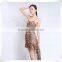leopard print tall tube women sexy dress,women dress model 2017