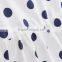 Children Boutique Summer Clothing Baby Girls White Big Polka Dot Ruffle Dress Party Wear