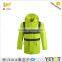 3m reflective safety waterproof jackets men with hood