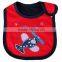 Hot sale baby bibs new designs cute cotton dental bib