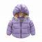 Hot sale high quality wholesale kids down coat 10 colors light weight winter clothes for children jacket