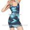 2015 new Summer bangkok dress Digital designer one piece party dress Casual  dresses S119-47