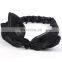 2017 New Arrival Fashion Solid Rabbit Ear Crystal Yarn Turban Headband