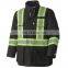 high visibility custom fire retardant jacket with safety workwear
