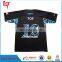 Ditigal printing new style t-shirts custom sublimation full dye black baseball tops/jerseys